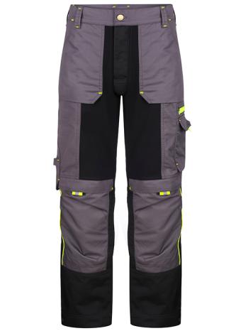 Брюки рабочие CENTER-05S серый-черный /стрейч/