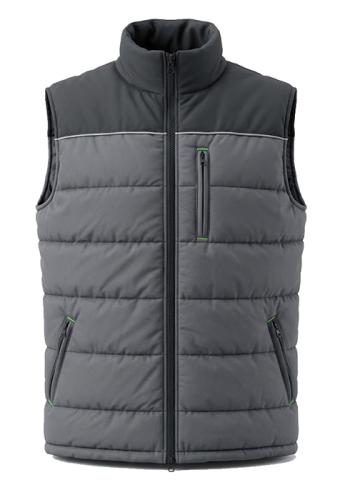 Утеплений жилет CENTER-04W сіро-чорний