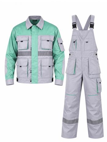 Костюм робочий Газовик Плюс (сіро-зелений)