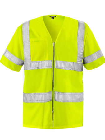 Жилет сигнальный c короткими рукавами CENTER-07L