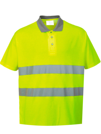 Футболка поло светоотражающая CENTER-09LЕ