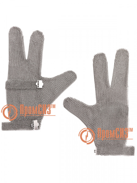 Перчатка кольчужная трехпалая. Перчатка кольчужная трехпалая.