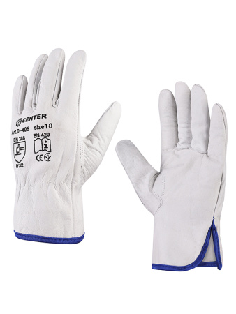 Перчатки кожаные DI-406 CENTER