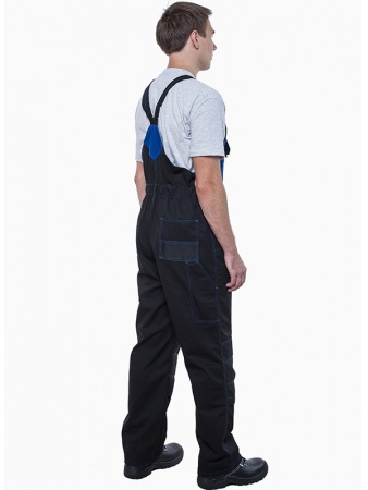 Полукомбинезон летний CENTER-01S черный-синий-4 Полукомбинезон летний CENTER-01S черный-синий-4