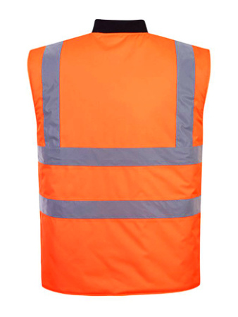 Жилет сигнальный оранж утепленный двусторонний Portwest S469