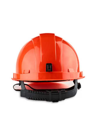 Каска защитная GUARD красная (лента)