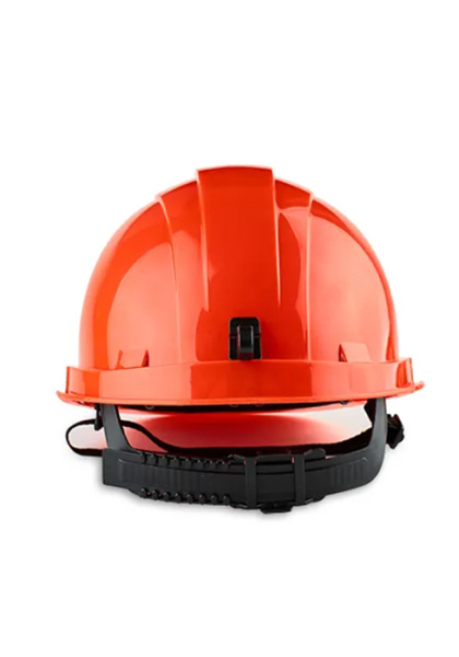 Каска защитная GUARD красная (лента)