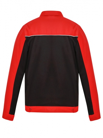 Куртка летняя CENTER-01S черный-красный-1 Куртка летняя CENTER-01S черный-красный-1