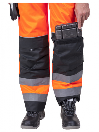 Полукомбинезон летний CENTER-03S оранж-черный Полукомбинезон летний CENTER-03S оранж-черный