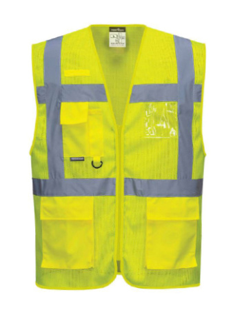 Жилет сигнальный желтый сетка Portwest C376