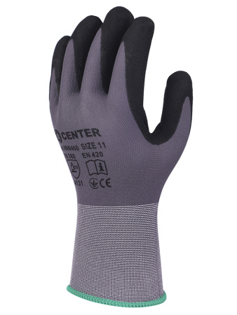 Перчатки нейлоновые с покрытием нитрилом HNN460 CENTER