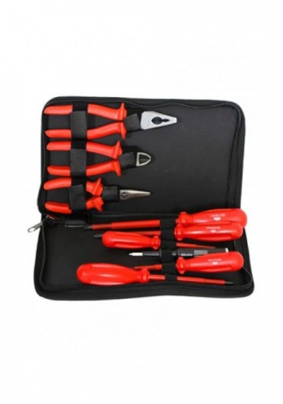 Комплект электрика 9 единиц (сумка-папка) Комплект электрика 9 единиц (сумка-папка)