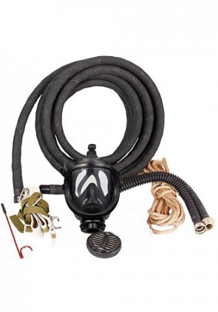 Противогаз ПШ-1С (маска панорамная, шланг 10 м) Противогаз ПШ-1С (маска панорамная, шланг 10 м)