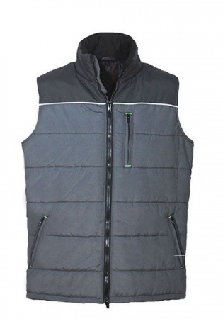 Жилет утепленный CENTER-04W серый-черный