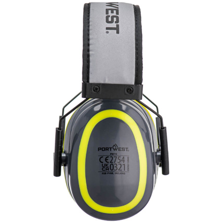 Наушники противошумовые Portwest PW73 HV Extreme Medium SNR 28 дБ