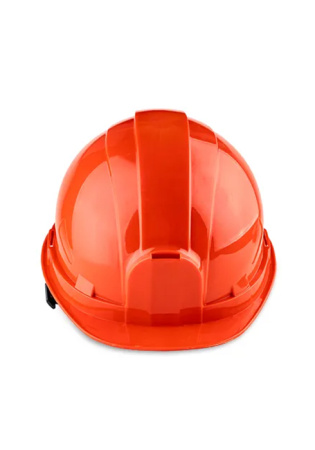Каска защитная GUARD PRO оранжевая с храповиком