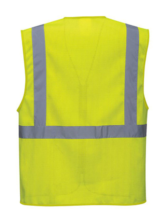 Жилет сигнальный желтый сетка Portwest C376