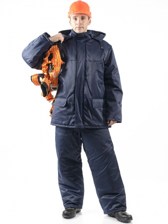 Куртка утепленная Сибирь (синий) Куртка утепленная Сибирь (синий)