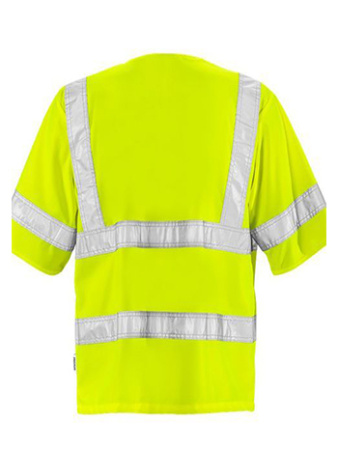 Жилет сигнальный c короткими рукавами CENTER-07L