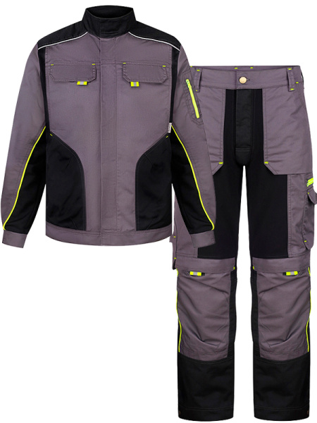 Куртка рабочая CENTER-05S серый-черный