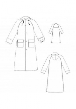 Плащ ПВХ/нейлон для защиты от воды CENTER 05 Плащ ПВХ/нейлон для защиты от воды CENTER 05
