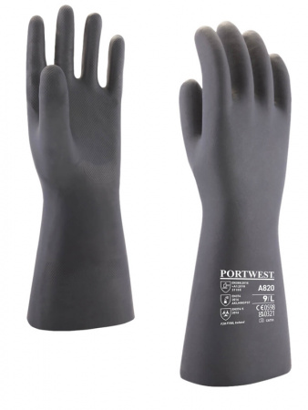 Перчатки химстойкие неопреновые А820