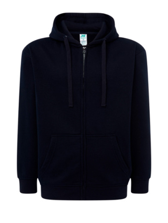 Куртка утепленная с капюшоном темно-синяя