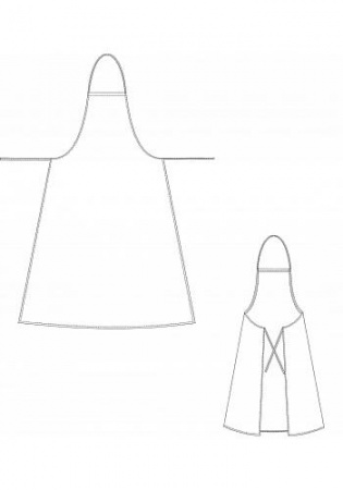 Фартук алюминизированный