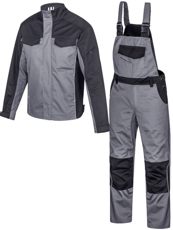 Костюм рабочий CENTER-04S серо-черный