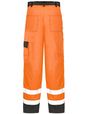 Брюки летние CENTER-03S оранж-черный
