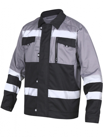 Куртка летняя CENTER-03S серый-черный