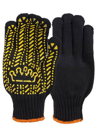 Рукавички поліестер з ПВХ крапкою