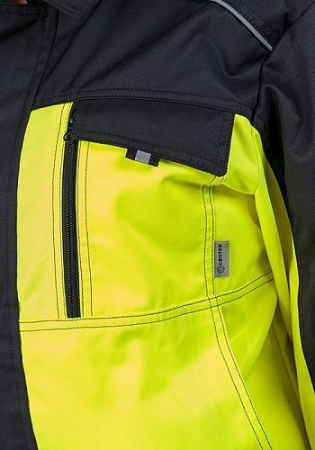 Куртка летняя CENTER-03/1S желтый-черный