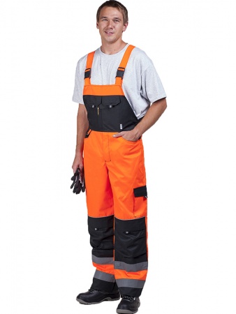 Полукомбинезон летний CENTER-03S оранж-черный Полукомбинезон летний CENTER-03S оранж-черный