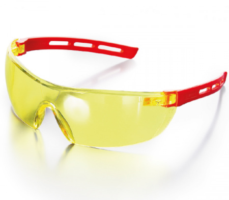 Очки защитные открытые ASPECT янтарные KN