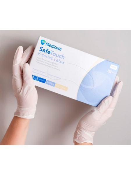 Перчатки латексные тонкие