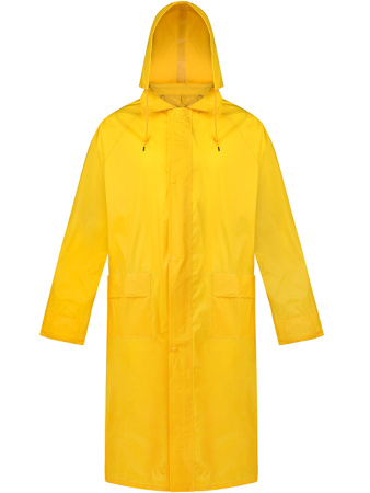 Плащ ПВХ/нейлон для защиты от воды CENTER 05 (желтый)