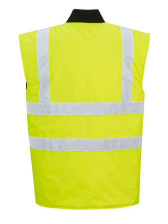 Жилет сигнальный желтый утепленный двусторонний Portwest S469
