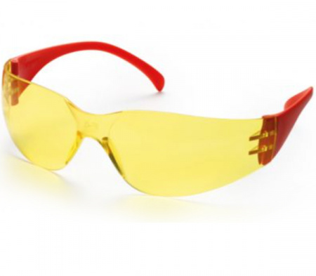 Очки защитные открытые UNIVERSAL янтарные KN