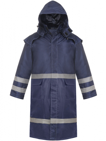 Плащ прорезиненный с СВП полосами CENTER 047