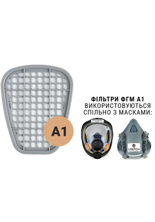 Фільтр протигазовий ФГМ А1