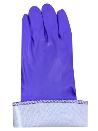 Перчатки хозяйственные латексные утепленные