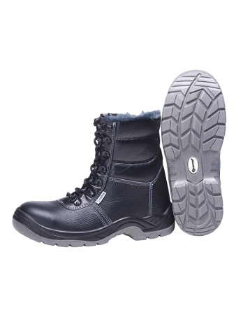 Черевики з берцями утеплені шкіряні CENTER S3-C5W /композит/