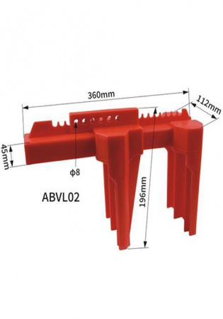 Блокатор шарових кранів ABVL02