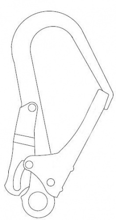 Карабін-гак великий S-634