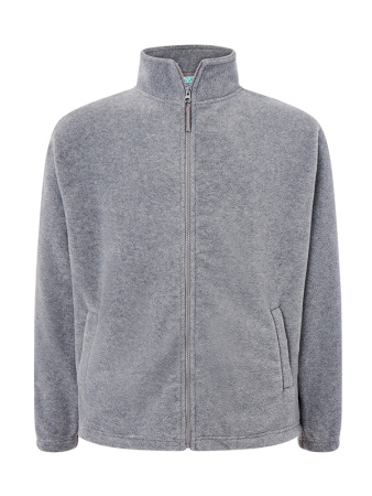 Куртка из флиса серая