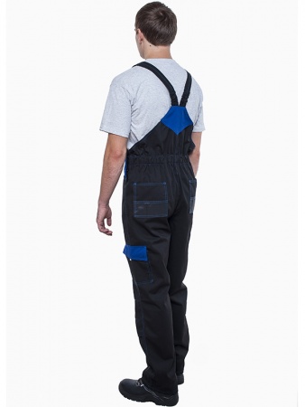 Полукомбинезон летний CENTER-01S черный-синий-3 Полукомбинезон летний CENTER-01S черный-синий-3