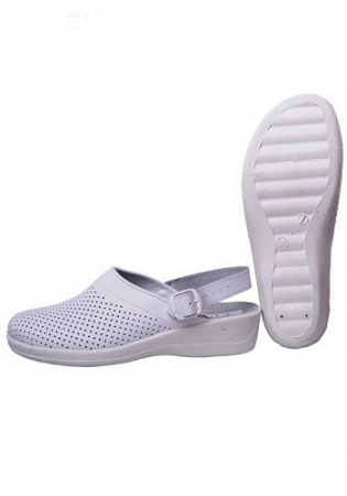 Туфлі шкіряні білі мод.623 CENTER