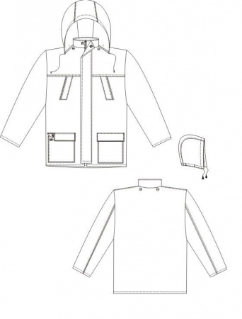 Куртка утепленная Сибирь (синий) Куртка утепленная Сибирь (синий)