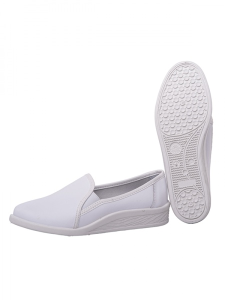 Туфли кожаные белые мод.625 CENTER